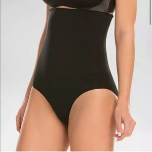 SPANX Assets High Waist Shaping Panty Black Womens Medium M